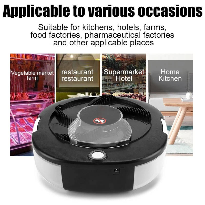 SmartZap Indoor Fly Catcher – Rechargeable USB Trap with 5 Bait Zones