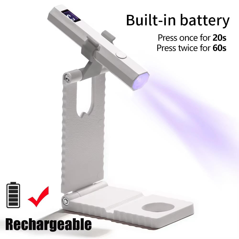 Compact LED Nail Curing Device for On-the-Go Glam