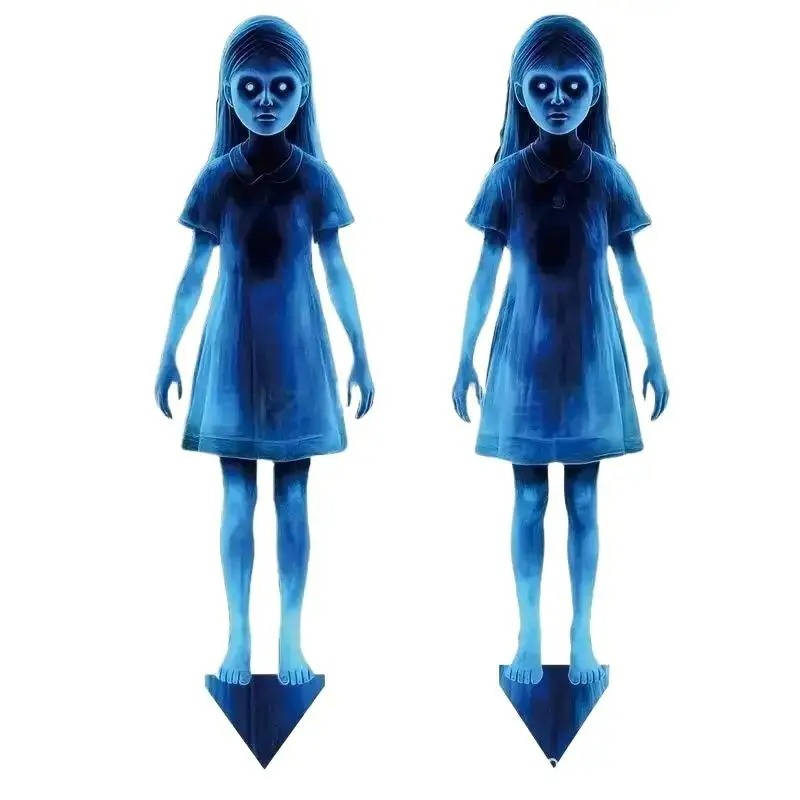 Creepy Spirit Yard Stakes for Spooktacular Halloween Decor