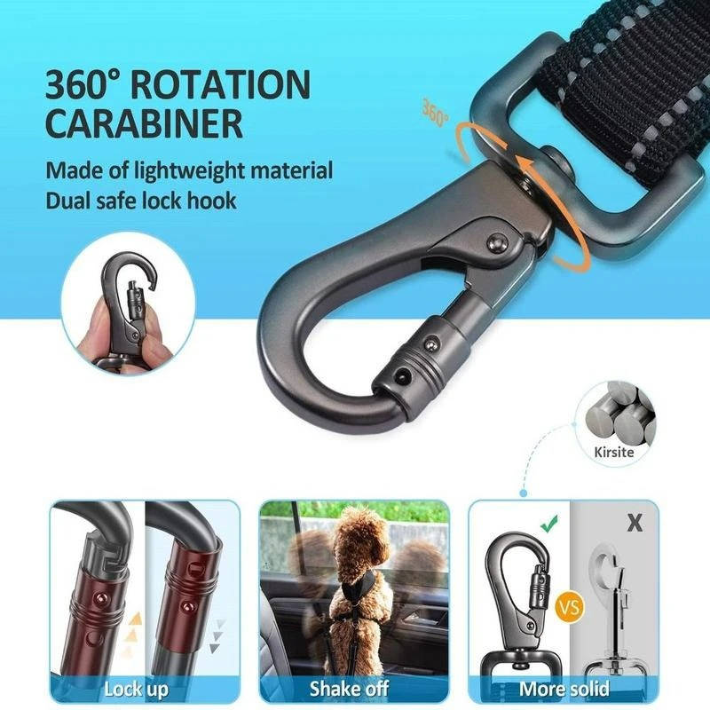 Pet Safety Seat Belt for Stress-Free Travel