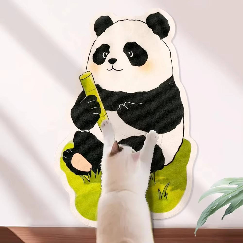 Vertical Cat Scratching Station for Wall Mounting