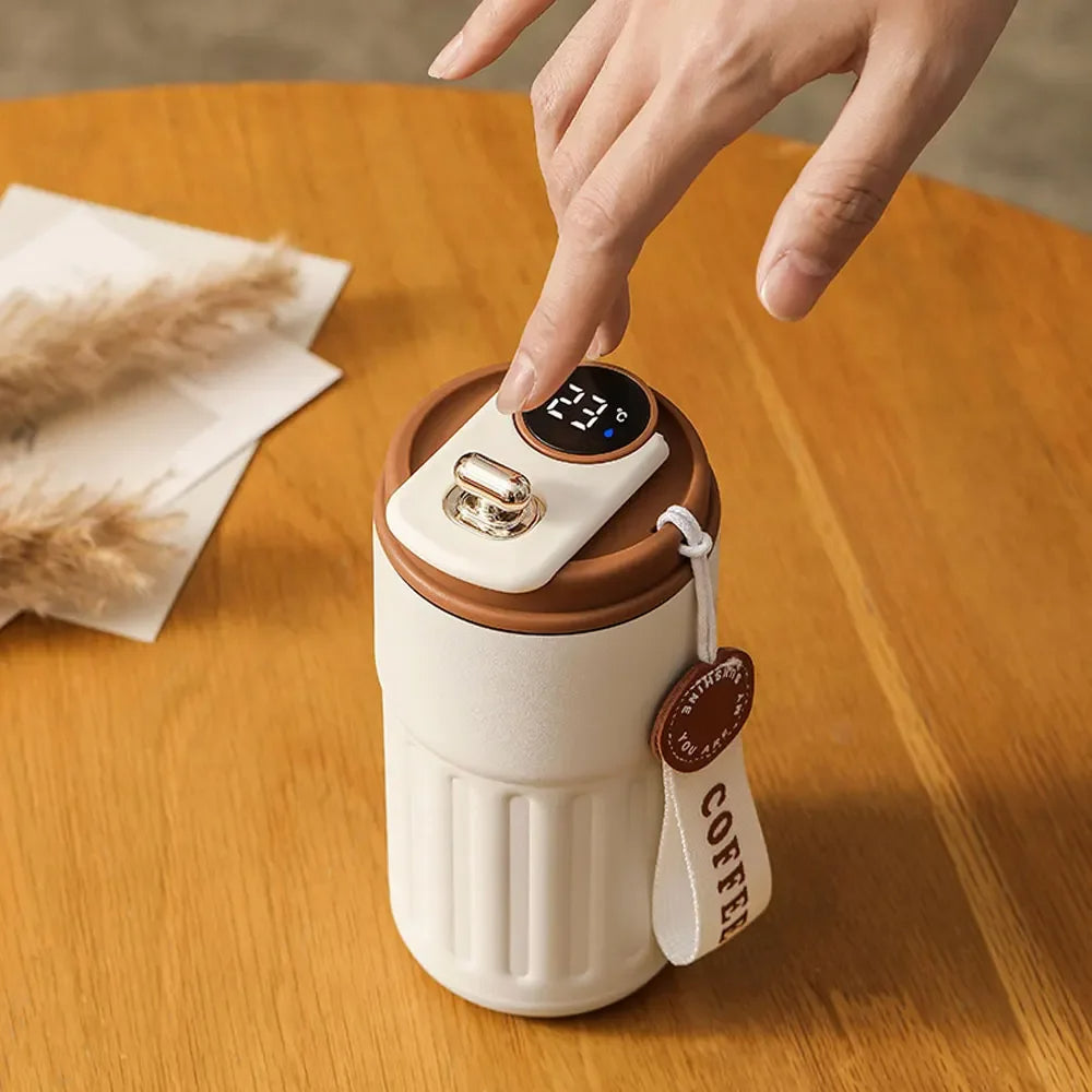 450ml Smart Beverage Insulator with Temperature Display