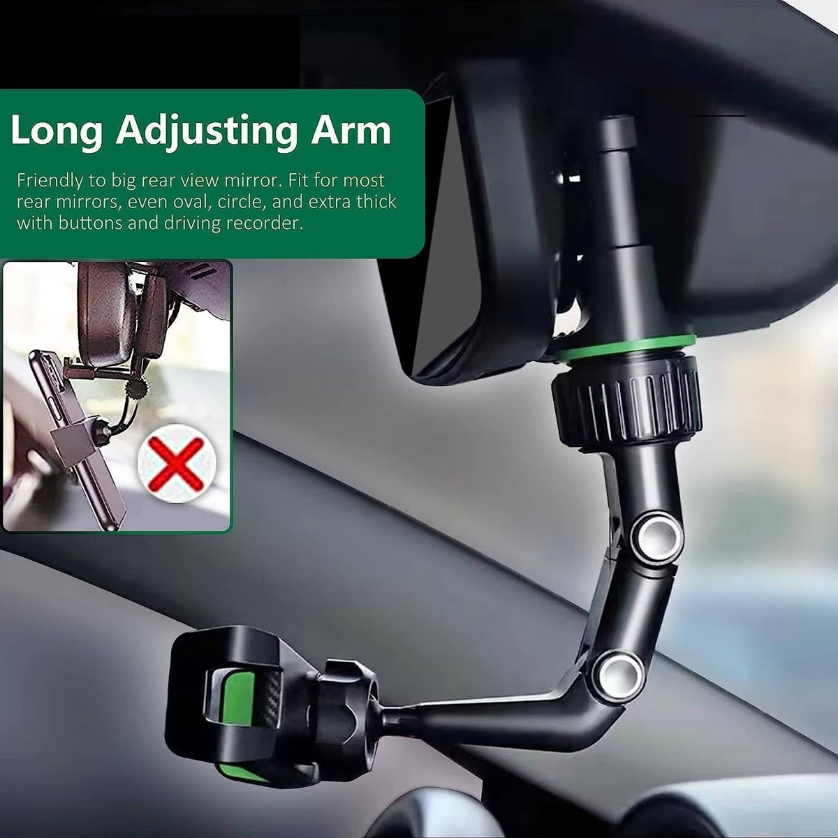 Versatile Car Phone Mount for Hands-Free Convenience
