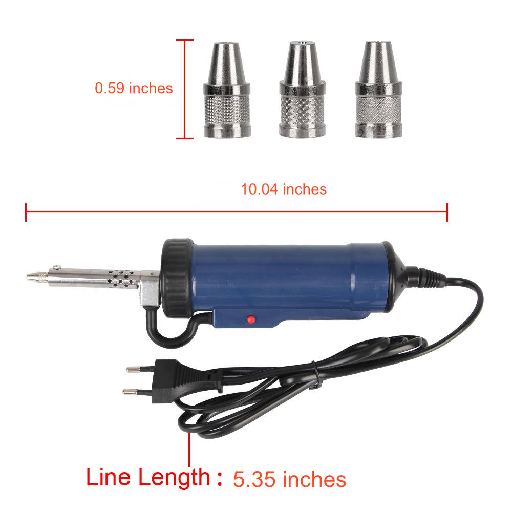 Precision Solder Removal Tool with 3 Customizable Nozzles