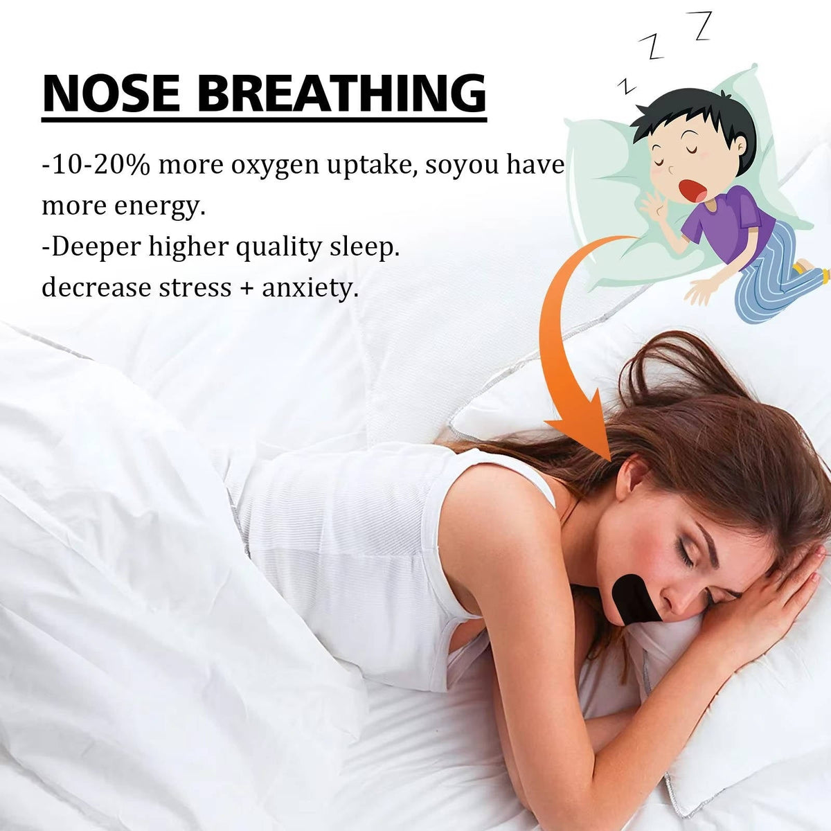 DreamSeal Sleep Strips for Snore-Free Nights