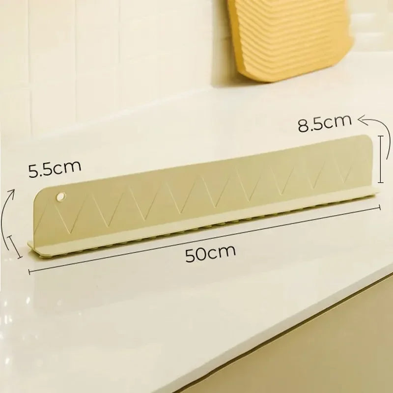 Flexible Kitchen Splash Protector with Suction Technology