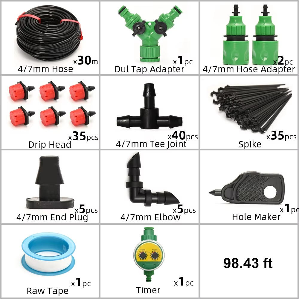 Smart Drip Watering System with Programmable Timer