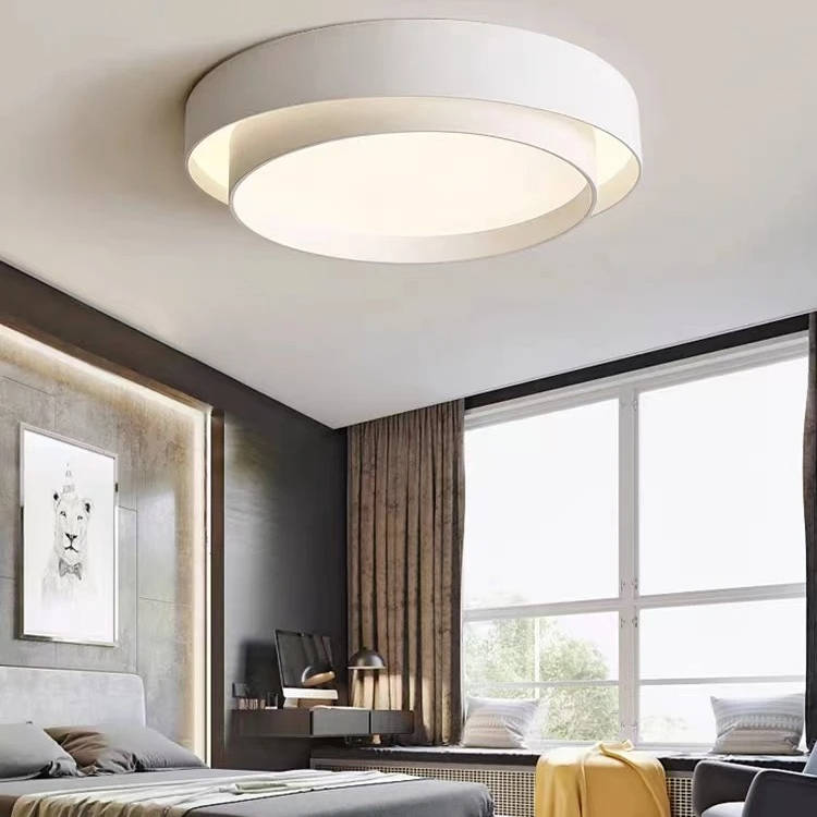 Sleek LED Ceiling Fixture for Effortless Ambiance