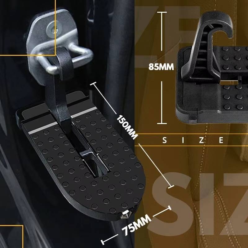 Versatile Car Door Access Step for Easy Roof Loading