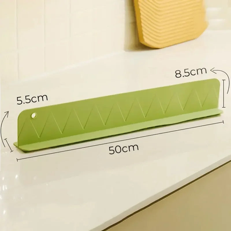 Flexible Kitchen Splash Protector with Suction Technology