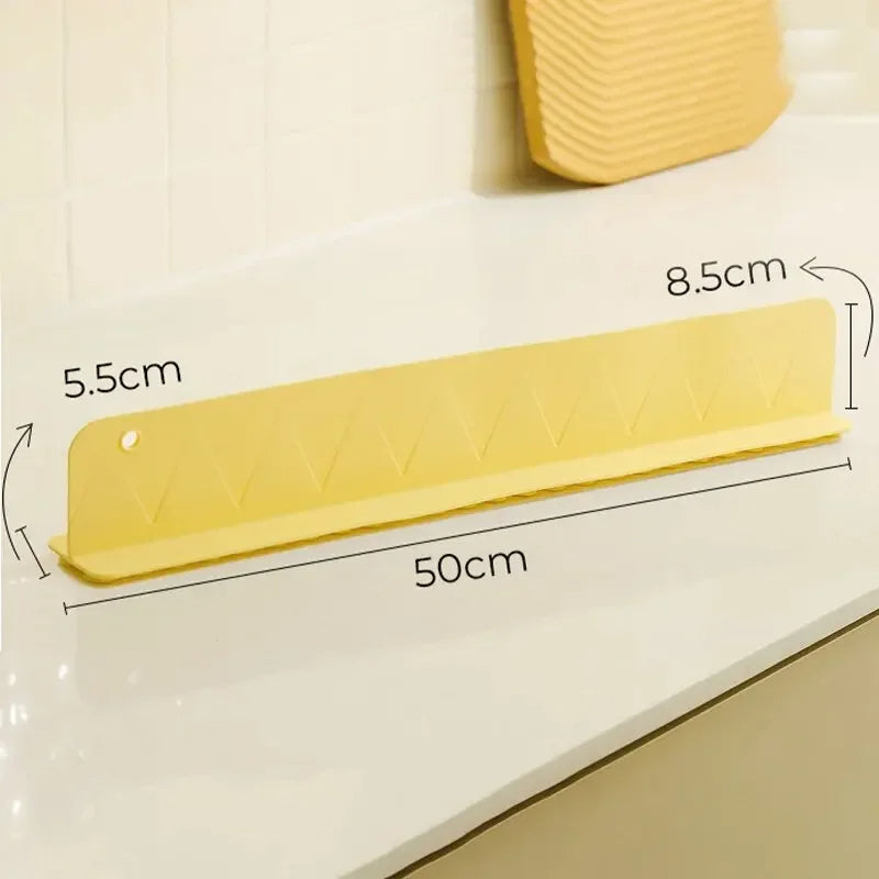 Flexible Kitchen Splash Protector with Suction Technology