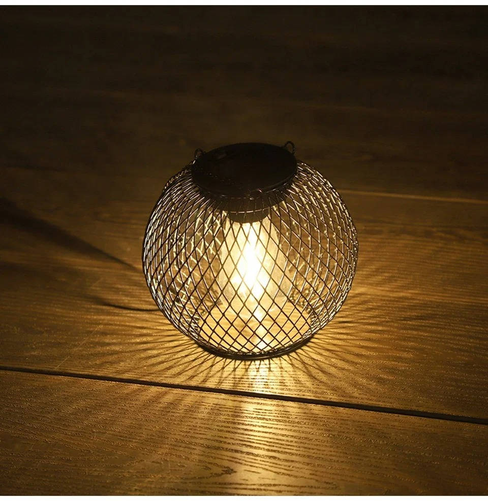Charming Solar-Powered Garden Lantern