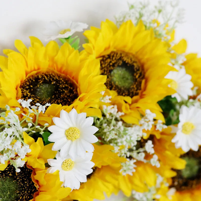 Vibrant Floral Wreath for All Seasons