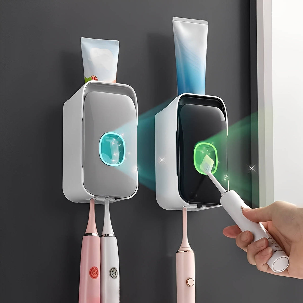 Wall-Mounted Smart Toothpaste Dispenser