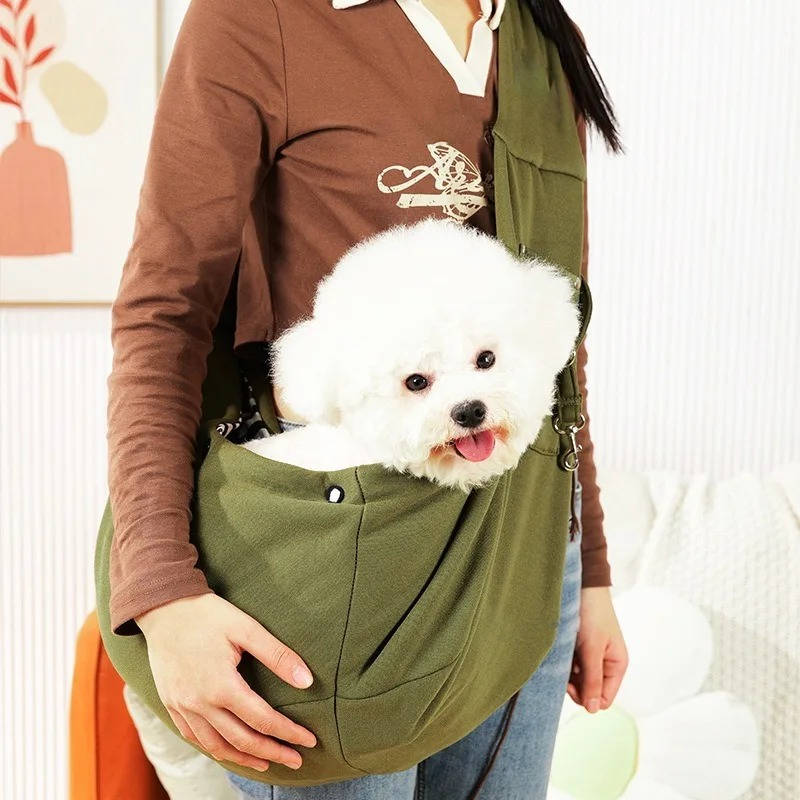 Comfortable Pet Sling Carrier for Easy Travel