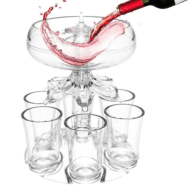Sleek 6-Serving Beverage Dispenser for Effortless Entertaining
