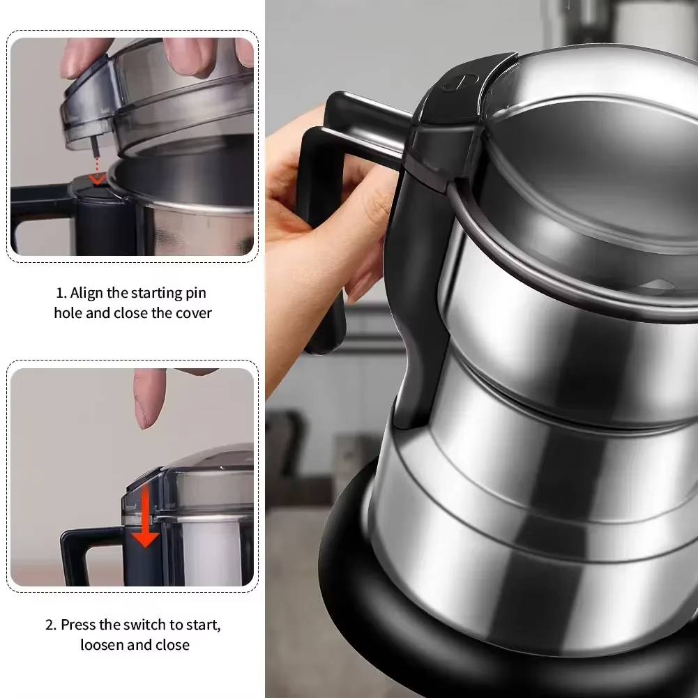 Aromatic Coffee Bean Crusher for Fresh Brews