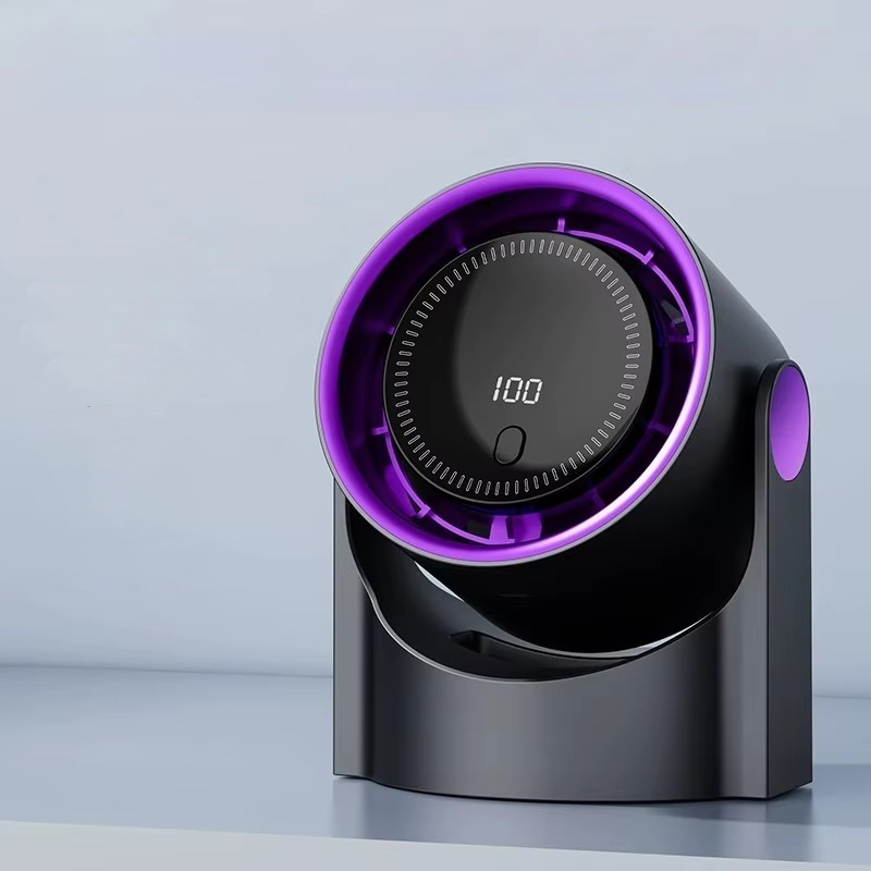 Compact USB Desk Fan with Advanced Airflow Control
