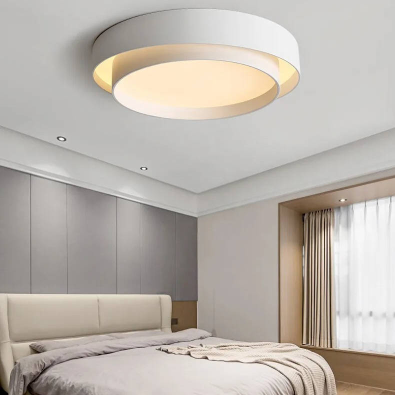 Sleek LED Ceiling Fixture for Effortless Ambiance