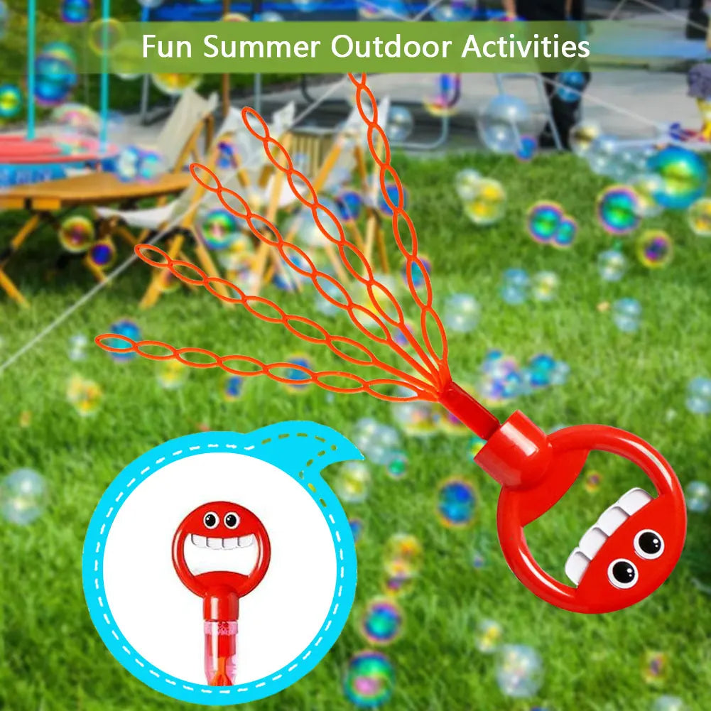 Vibrant 32-Hole Bubble Blaster for Endless Fun