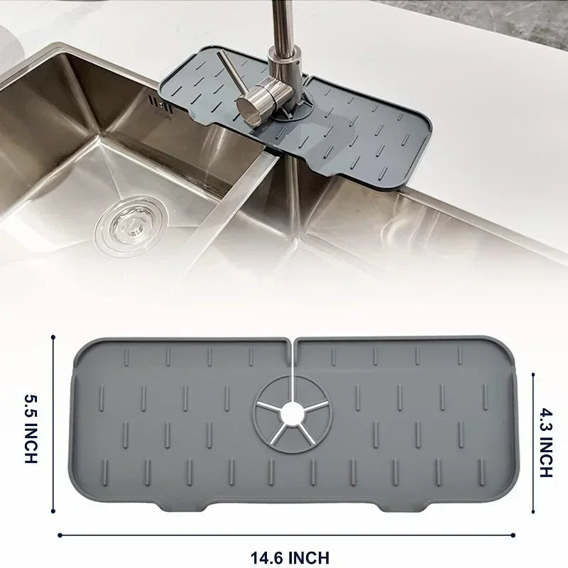 Silicone Splash Shield for a Tidy Kitchen Experience
