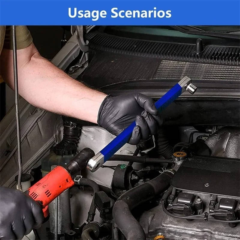 Versatile Long Reach Wrench Tool