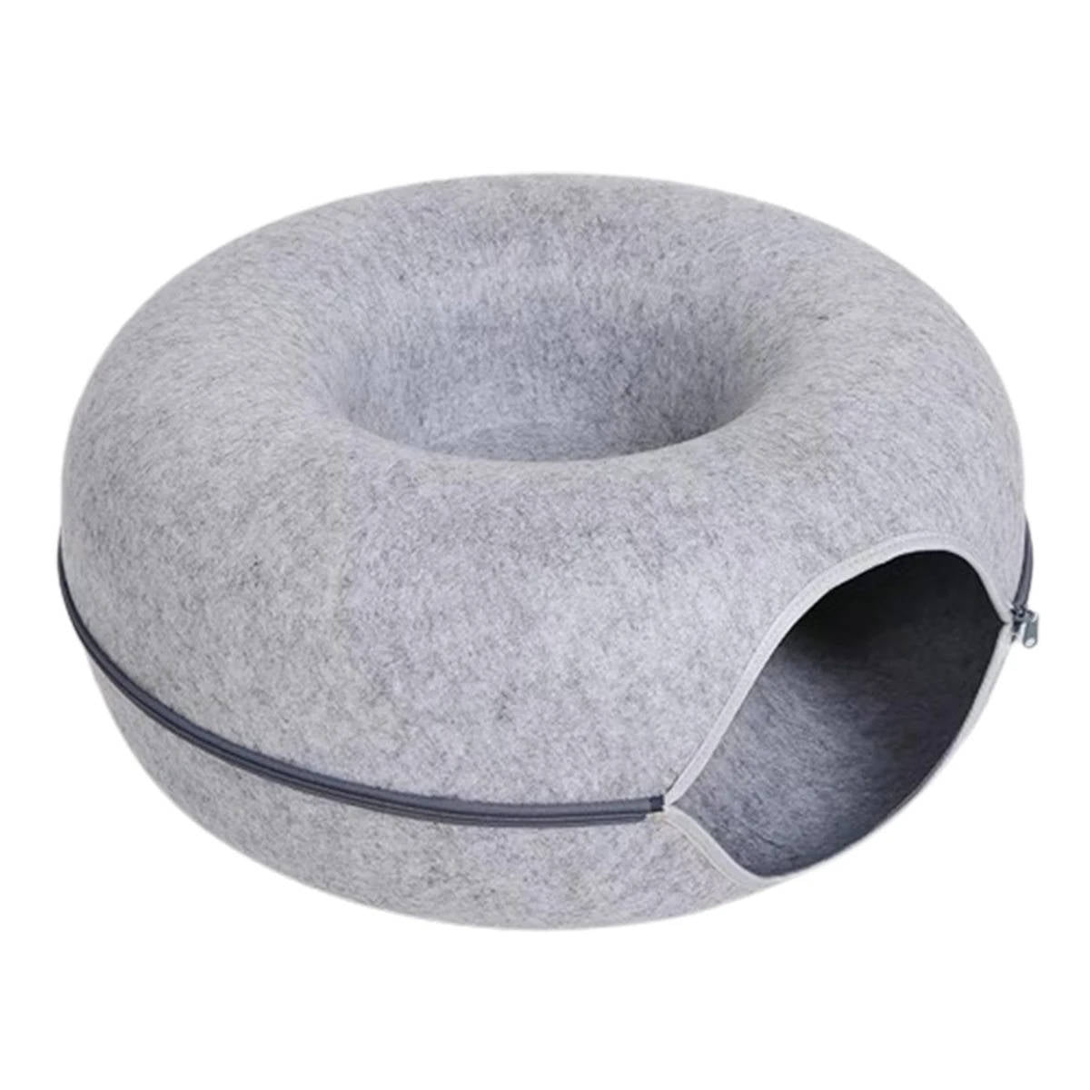 Cozy Cat Hideaway Bed with Dual Nest Design