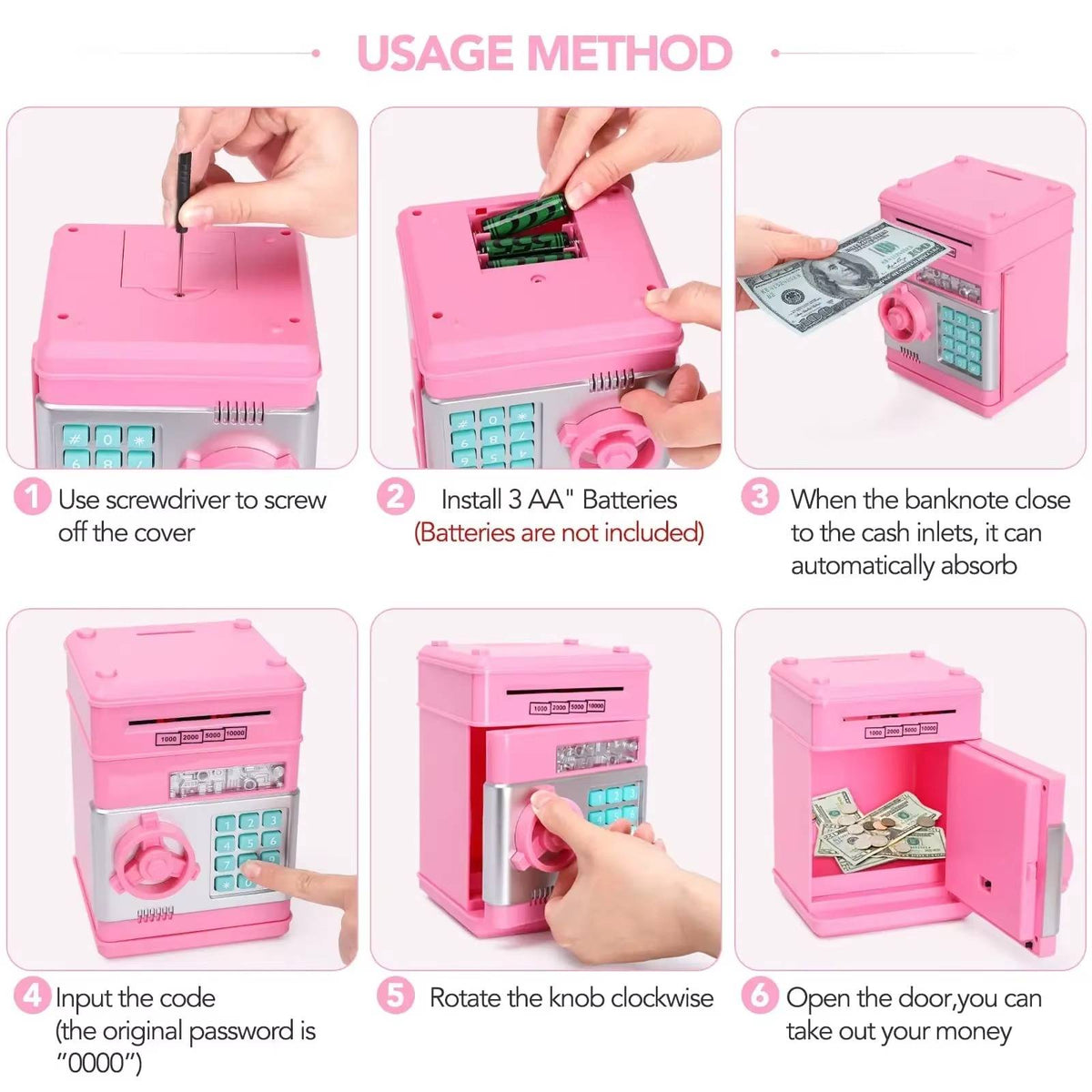 Interactive Savings Vault for Children