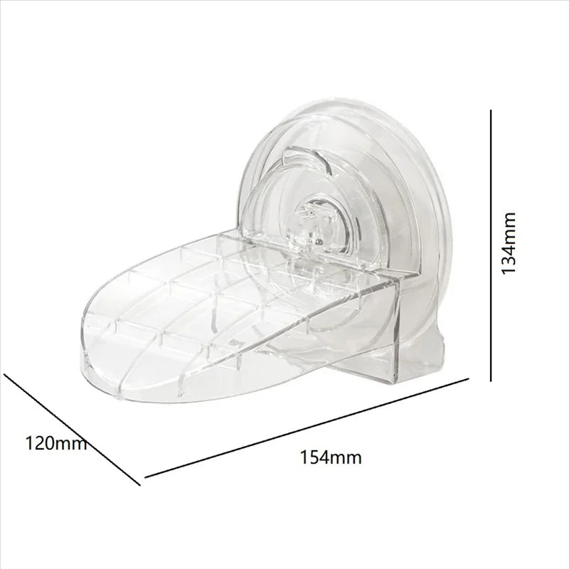 Secure Shower Foot Support for Effortless Grooming
