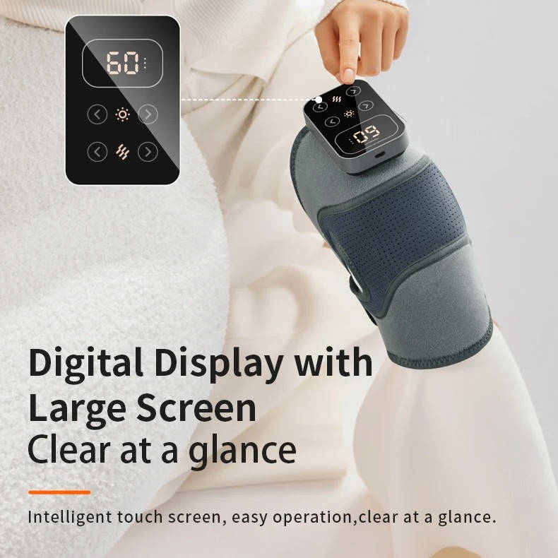 Wireless Knee Comfort Device with Soothing Heat & Vibration