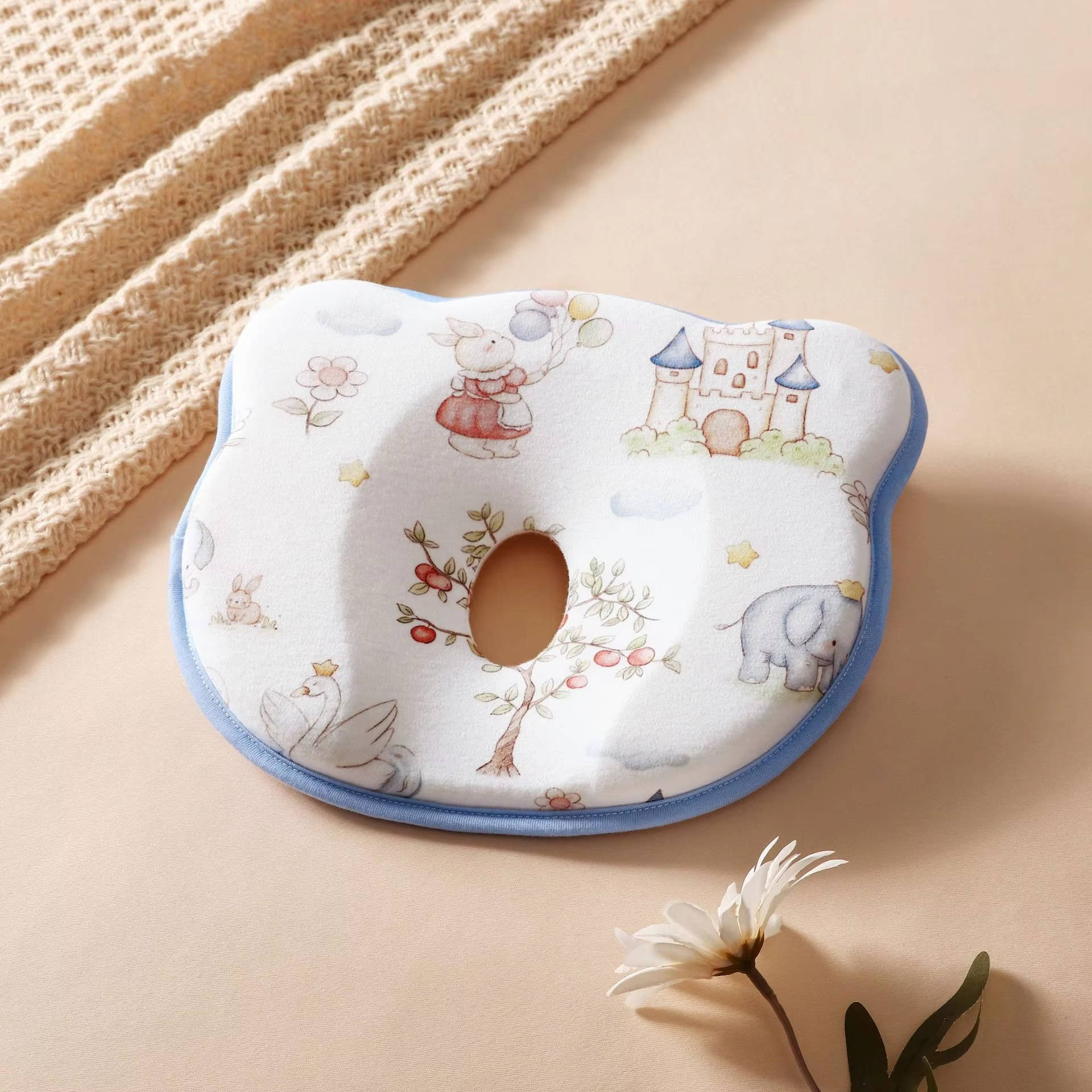 Baby Comfort Cushion - Flat Head Prevention & Moisture Control