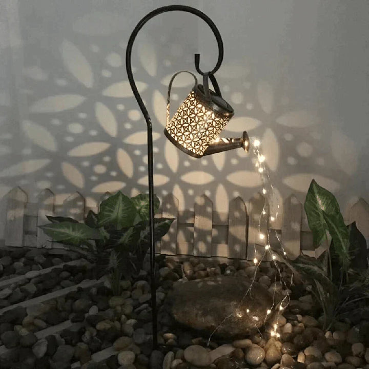 Charming Solar-Powered Garden Light with Rain Sound Feature