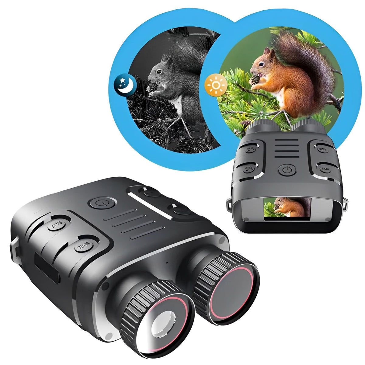 Ultra HD Night Observation Binoculars with Camera