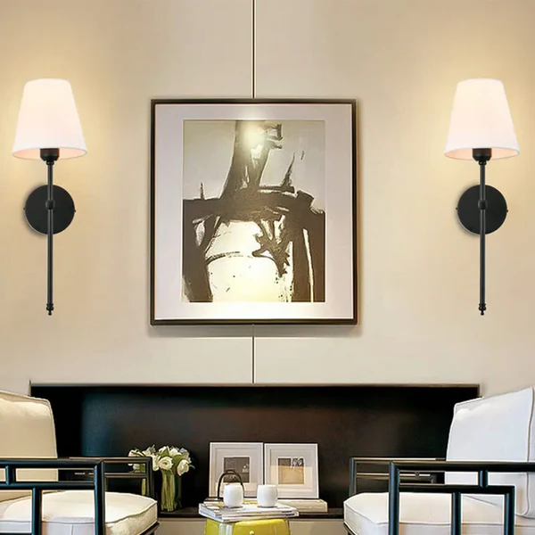 Elegant Wireless Wall Light with Remote Control