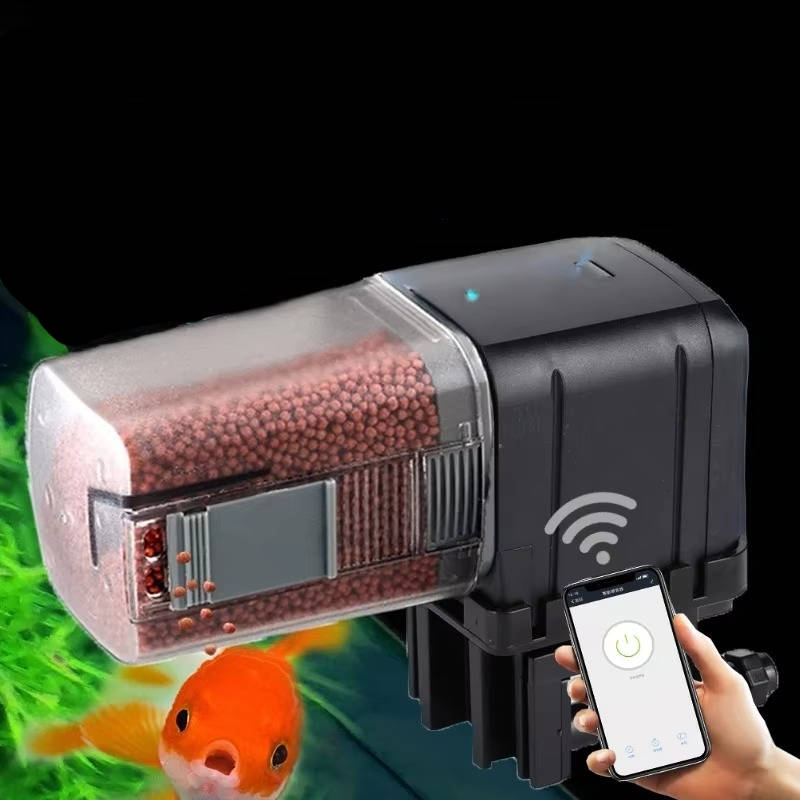 Smart AquaFeeder for Stress-Free Fish Feeding