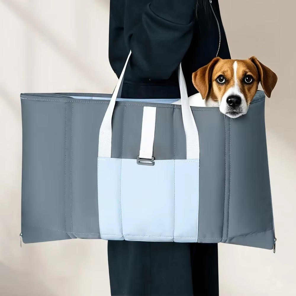 Travel Pet Carrier and Cozy Mat in One