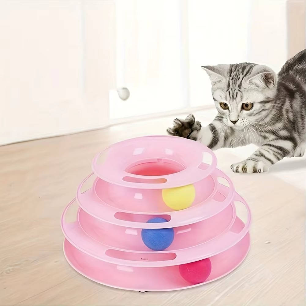 Exciting Multi-Level Cat Play Station