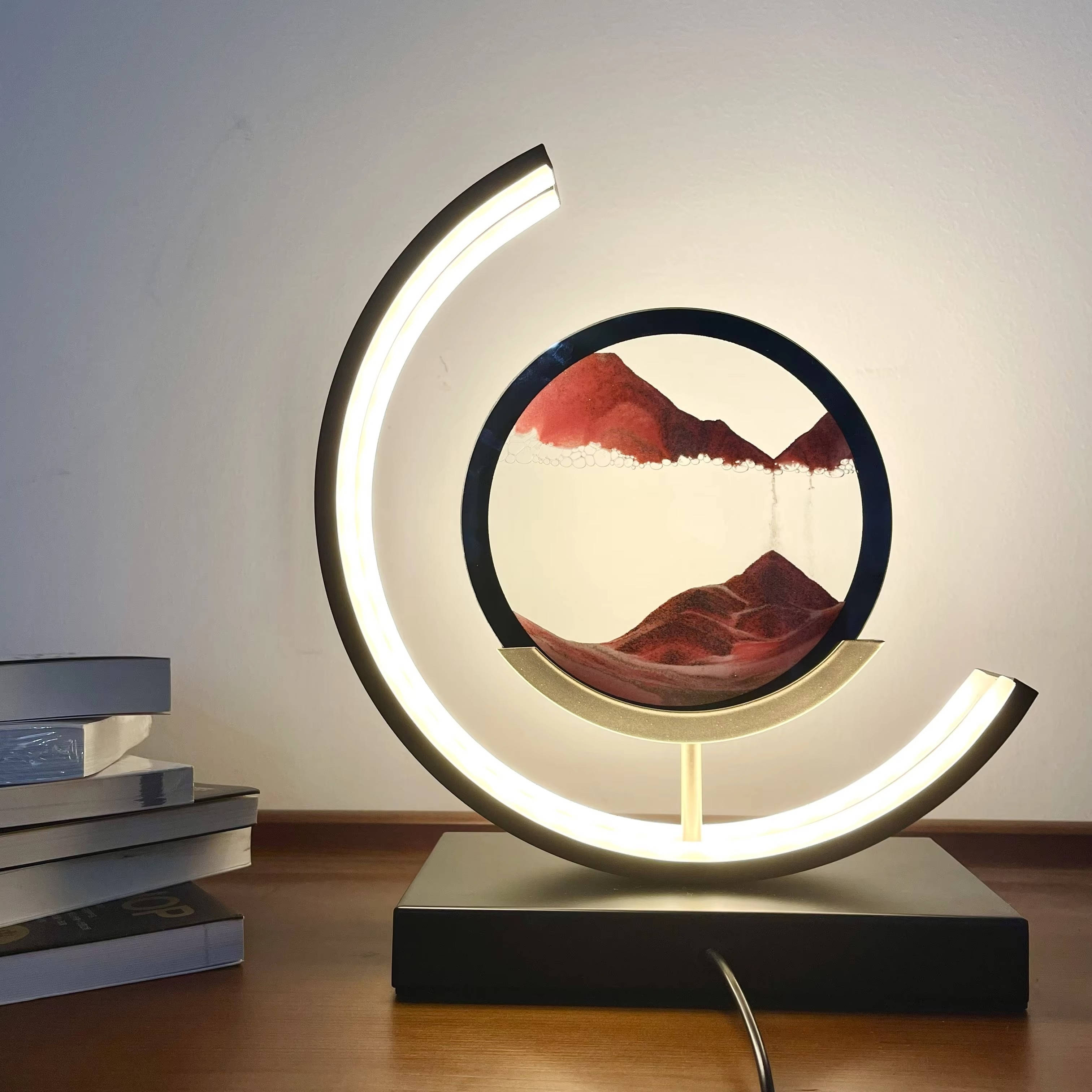 Dynamic Sand Display: A Mesmerizing Desk Companion