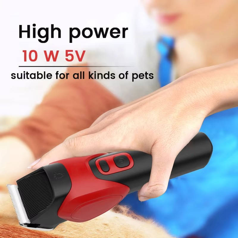 WhisperSilent Pet Grooming Clipper for Stress-Free Styling