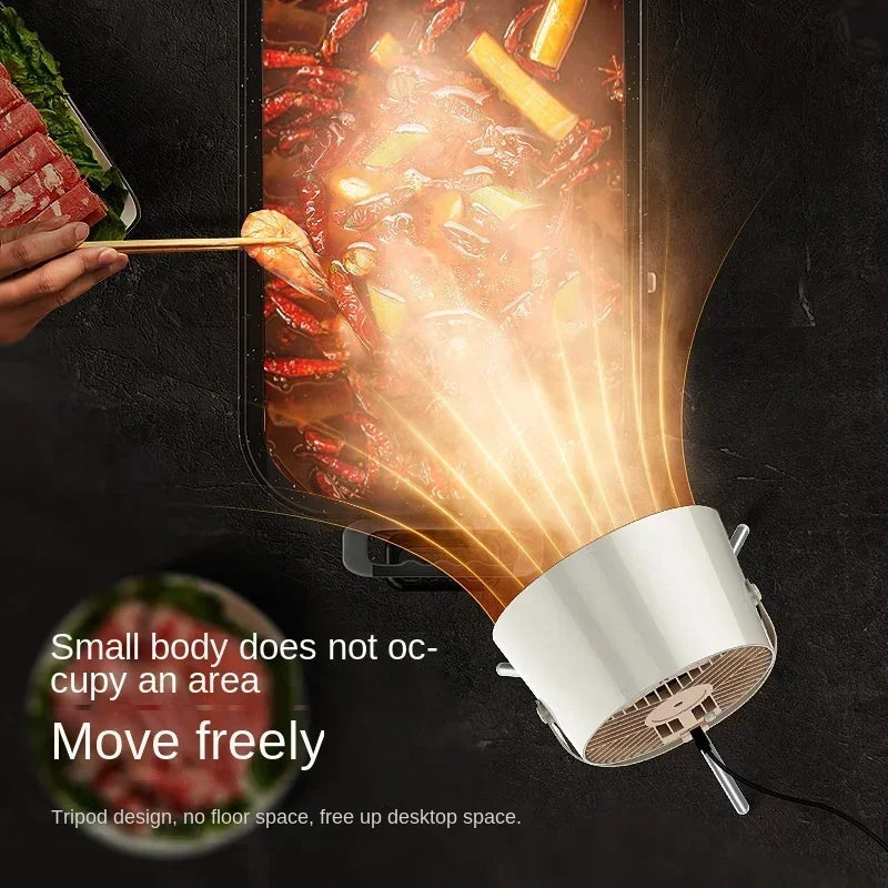 Compact Kitchen Exhaust Fan - Efficient & Portable Solution