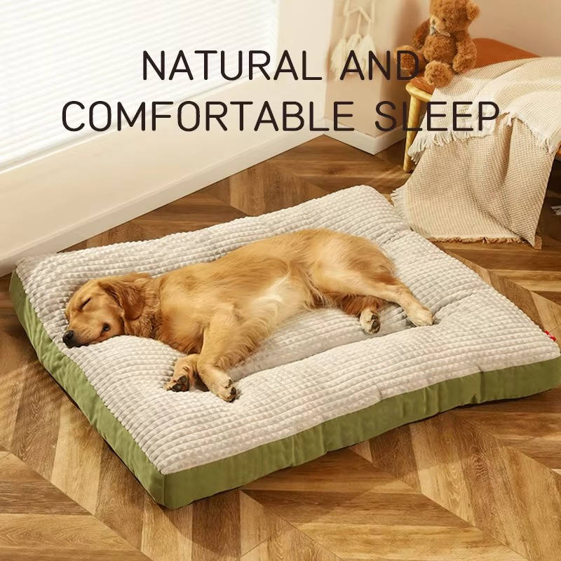 CozyNest Deluxe Dog Bed - Plush Fleece Comfort