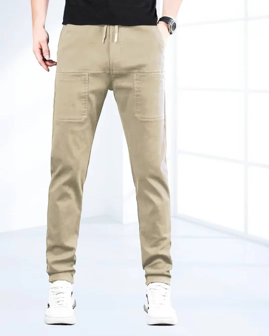 Men's FlexFit Utility Pants with Multiple Pockets