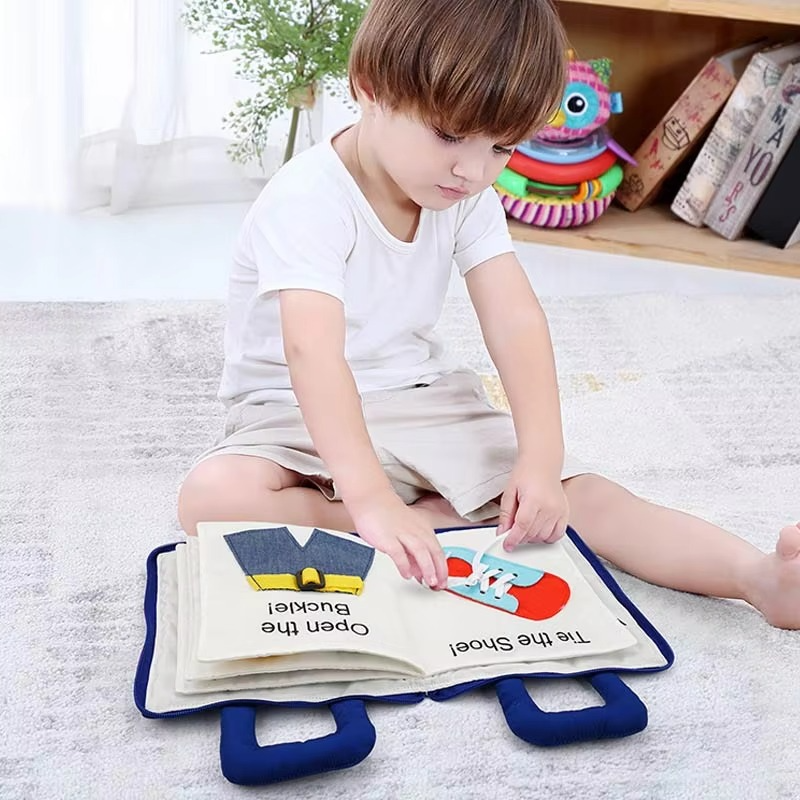 Engaging Sensory Book for Babies 0-6 Years