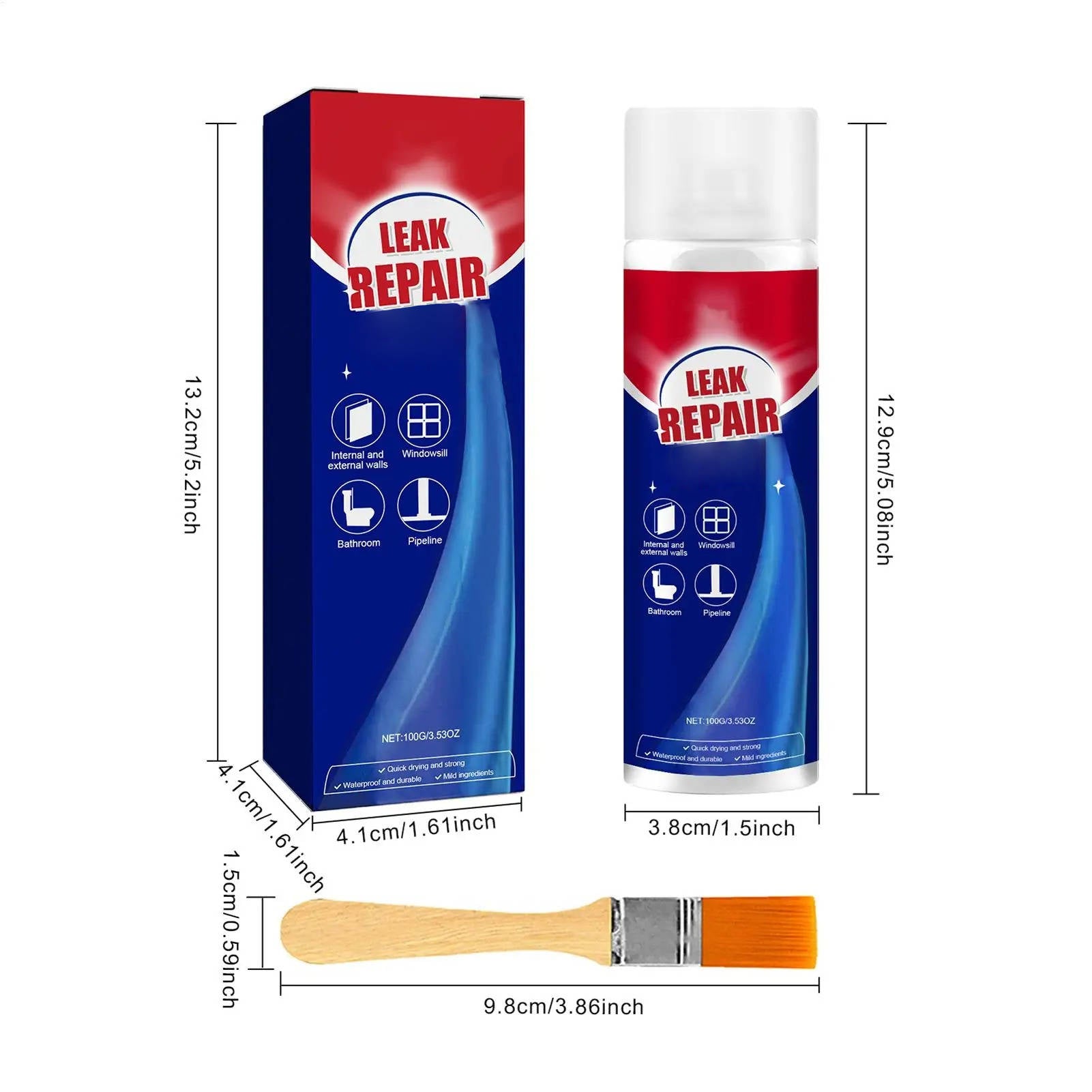 Ultimate Leak Stopper: Waterproof Sealant Spray Duo