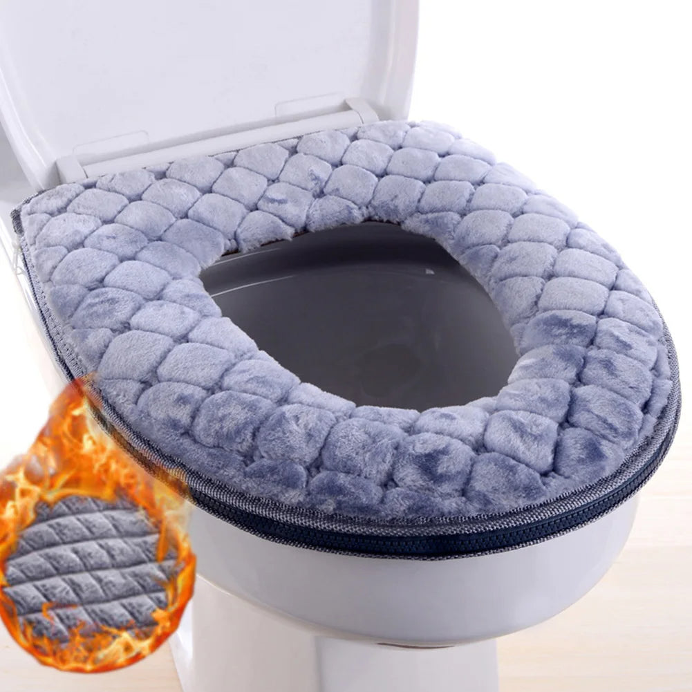 Plush Toilet Seat Cover for Ultimate Comfort and Warmth