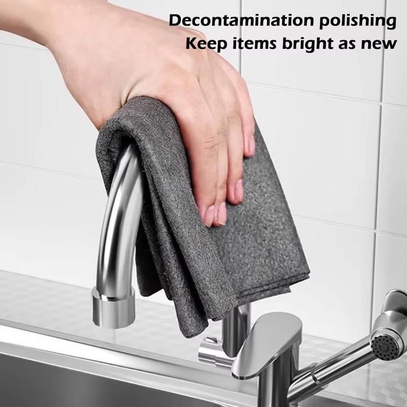 10-Pack Premium Microfiber Cleaning Cloths for Home & Auto