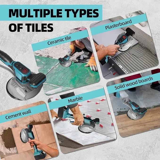 Precision Tile Lifter with Vibration Control