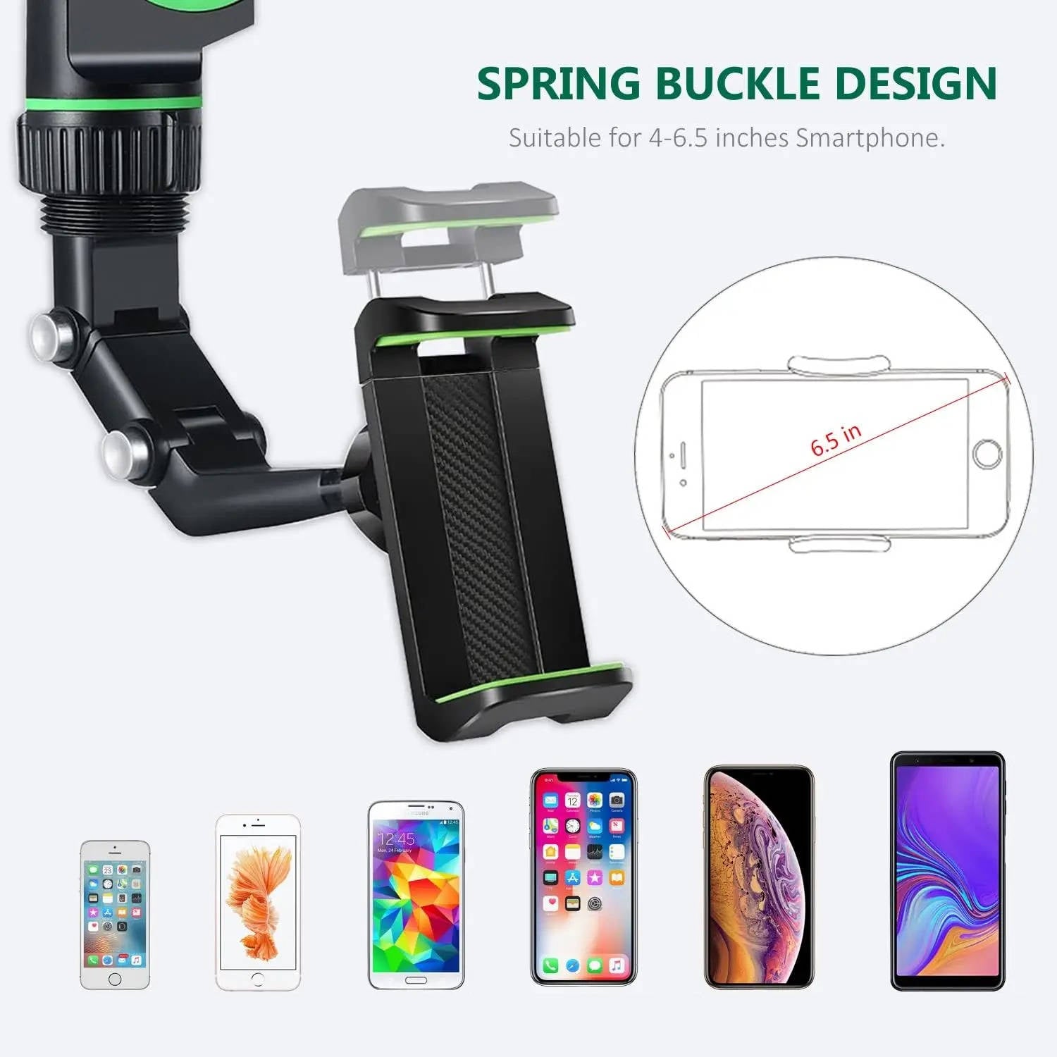 Versatile Car Phone Mount for Hands-Free Convenience