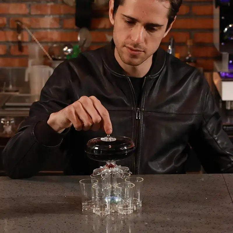 Sleek 6-Serving Beverage Dispenser for Effortless Entertaining