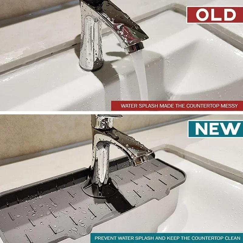 Silicone Splash Shield for a Tidy Kitchen Experience